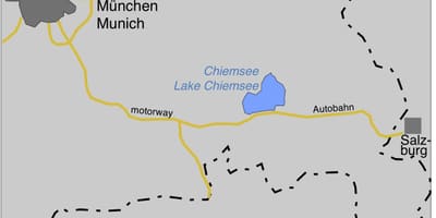 ਨਕਸ਼ਾ ofmunich lakes 